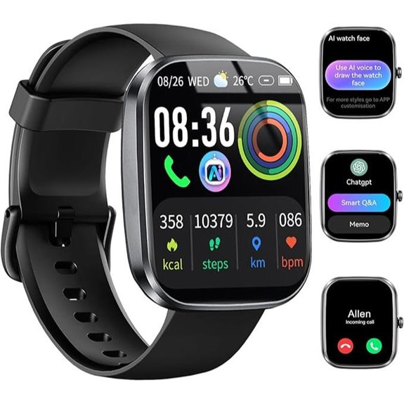 AI Smart Watch with Bluetooth Calling & Fitness Tracker