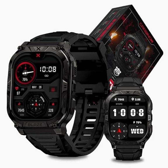 CARBINOX Blaze Smart Watch with GPS and Fitness Tracker