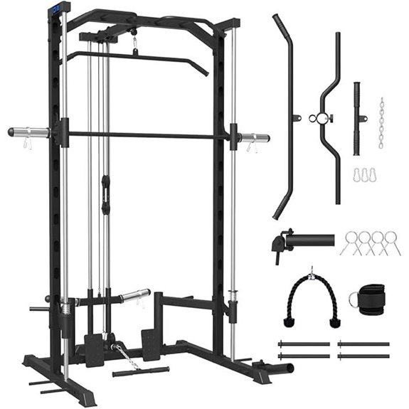 FAGUS Smith Machine Home Gym Power Cage