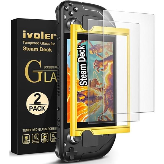 ivoler Anti-Glare Screen Protector for Steam Deck (2-Pack)