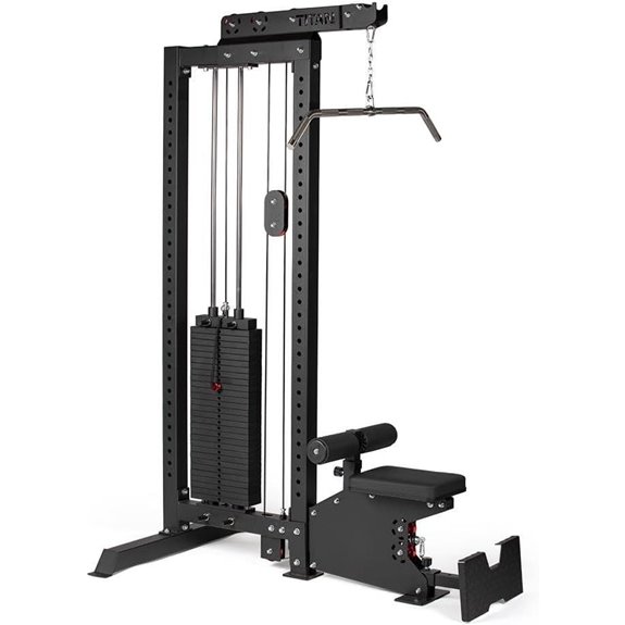 Titan Fitness LAT Tower Machine with 300 LB Cable