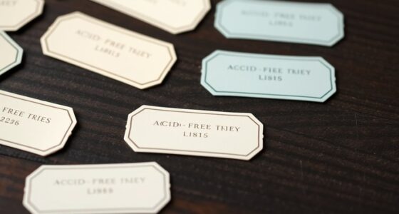 top acid free archival labels