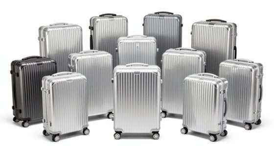 top aluminum travel bags