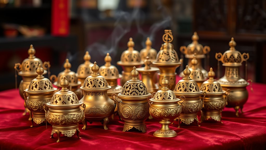 top brass incense burners