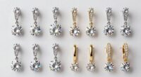 top diamond simulant earrings