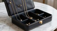 top leather jewelry storage