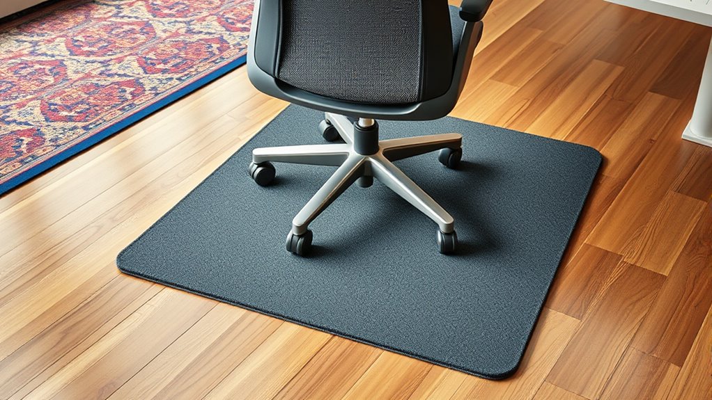 top rug compatible chair pads