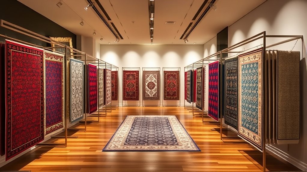 top rug display solutions