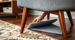 top rug safe felt sliders