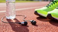 top sweatproof running earbuds