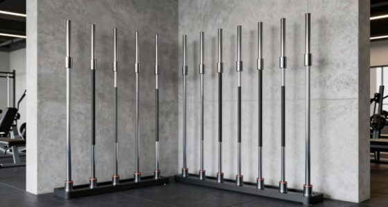 top vertical barbell racks