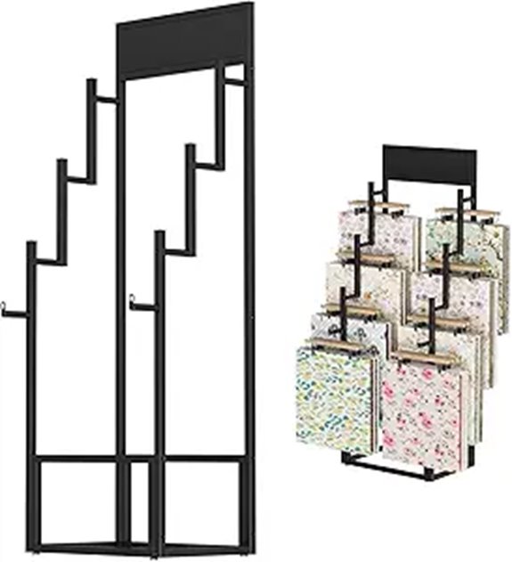 Yeshine Rug Display Stand for Trade Shows