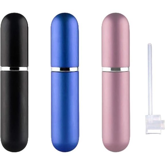 Travel Refillable Perfume Atomizers 5ML 4pcs Set