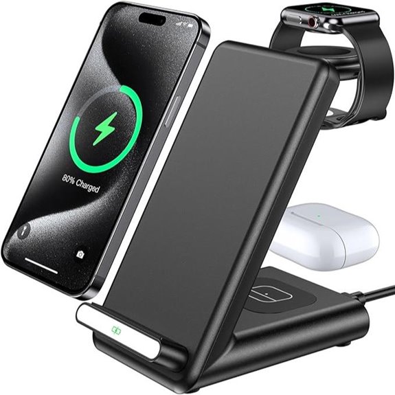 3 in 1 Wireless Charging Station for Apple Devices
