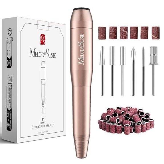 MelodySusie Pen USB Nail Drill for All Nail Care