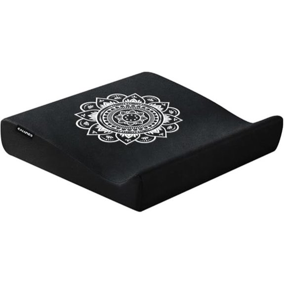 Luxe Velvet Meditation Cushion Set with Mandala Design
