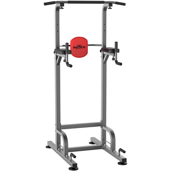 RELIFE Power Tower Pull-Up & Dip Station for Gym