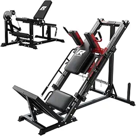 RitFit All-in-One Leg Press & Extension Machine
