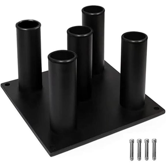 Yes4All Vertical Gym Storage Rack for Barbell & Dumbbell