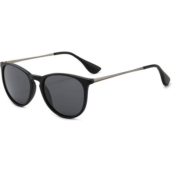 SUNGAIT Premium Vintage Round Sunglasses for Women Men