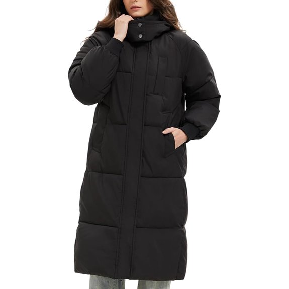Women’s Thickened Winter Puffer Jacket with Hood