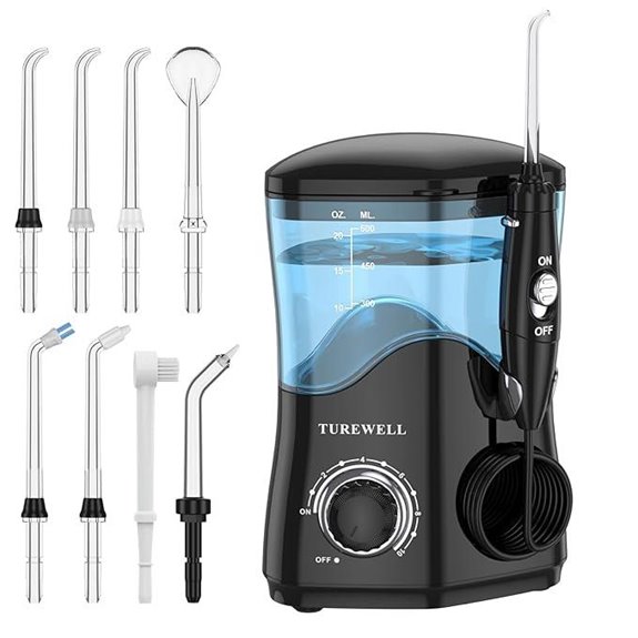 TUREWELL Water Flosser for Teeth and Braces