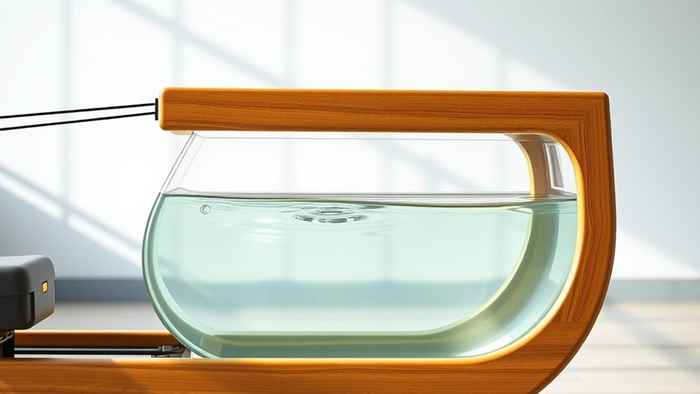 water rowing machine considerations