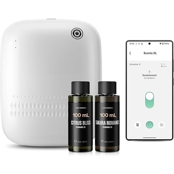Airversa Waterless Essential Oil Diffuser Starter Kit