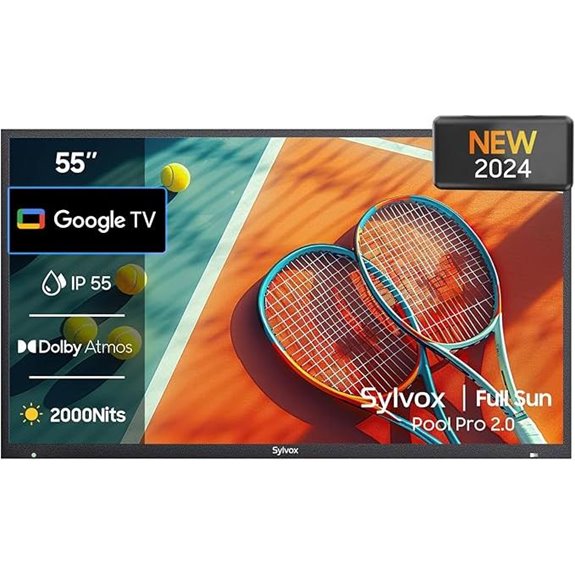 SYLVOX 55-inch Waterproof Smart TV (Pool Pro 2.0)