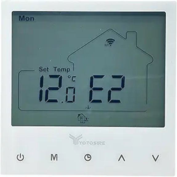WiFi Programmable Thermostat for Radiant Heating
