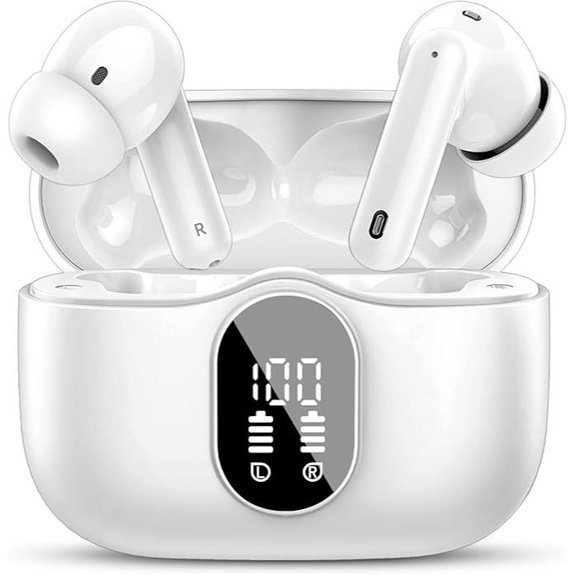 Wireless Bluetooth 5.4 Earbuds with Noise Cancelling