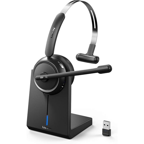 LEVN Wireless Headset 5.2 for Call Center