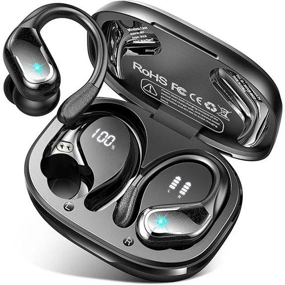 Wireless Earbuds with ENC Noise Cancelling Mics