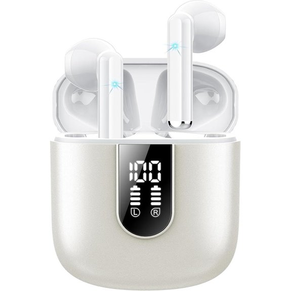 Jesebang Wireless Earbuds with ENC Noise Cancelling Mic