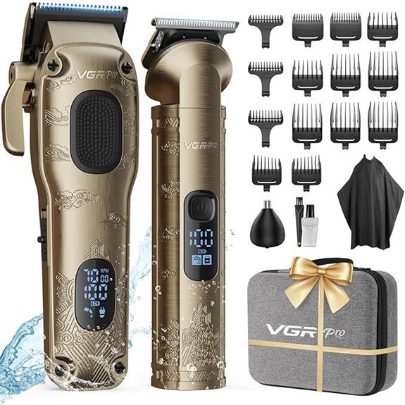 Professional Cordless Hair Clippers for Men
