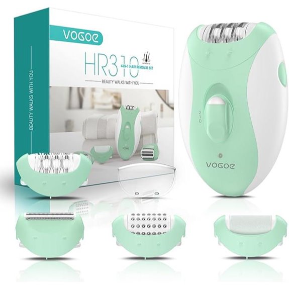 Cordless 4-in-1 Epilator for Women with Tweezers