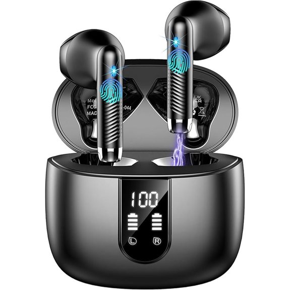 Wireless Earbuds with ENC Noise Cancelling Mics