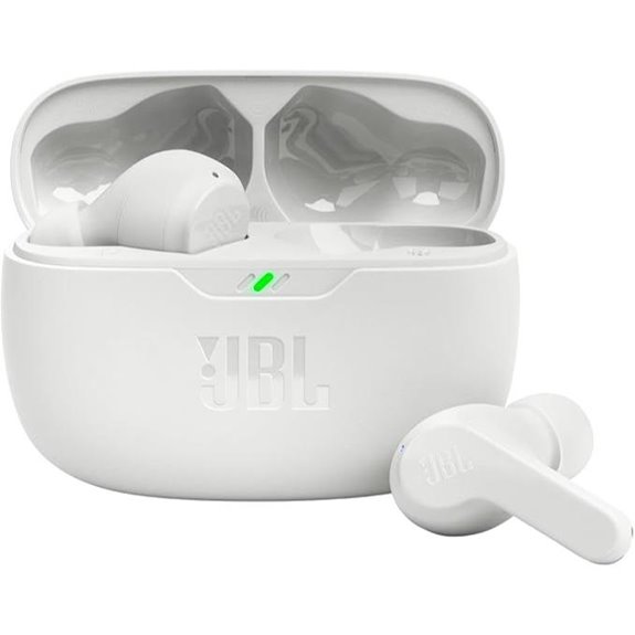 JBL Vibe Beam True Wireless Earbuds (White)