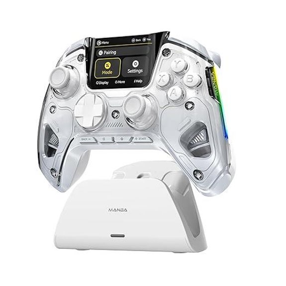 ManbaOne Interactive Wireless Gaming Controller (White)