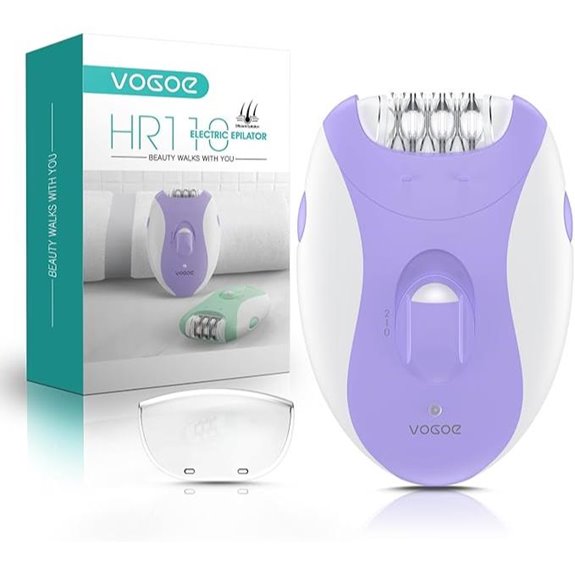 Cordless Epilator for Women with 21 Tweezers & LED