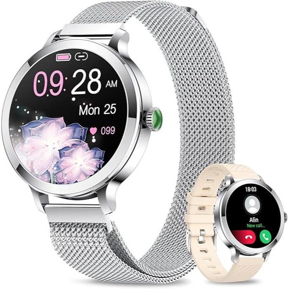 Smartwatch for Women with AMOLED Screen and Fitness Tracker