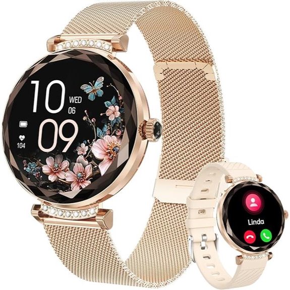 Smart Watch for Women with AMOLED HD Touchscreen
