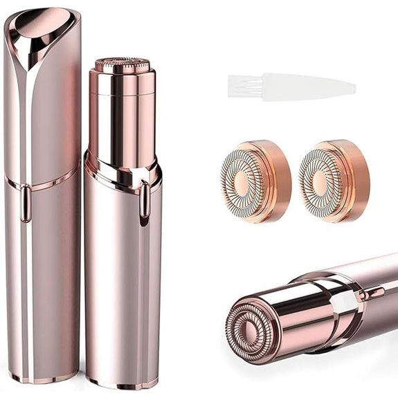 Women Facial Hair Removal Device with Replacement Heads