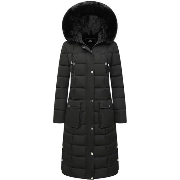 MOERDENG Women's Waterproof Puffer Winter Coat