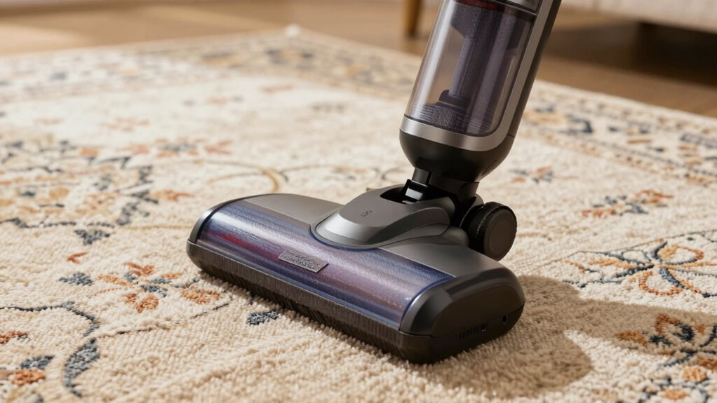 adjust vacuum low suction setting