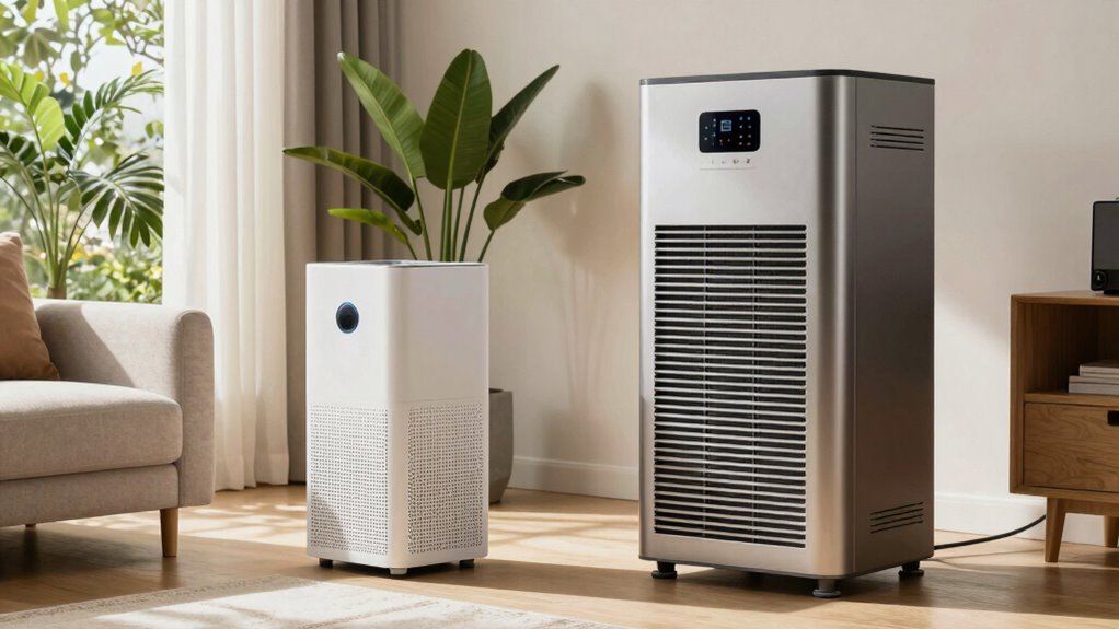 air scrubbers versus purifiers