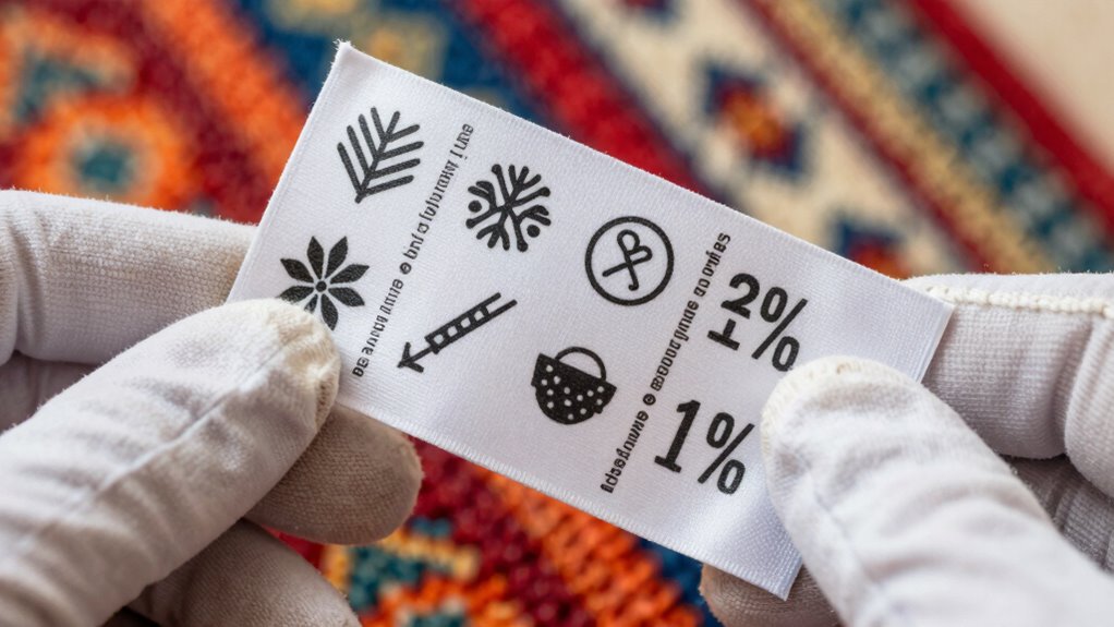 assess rug material durability