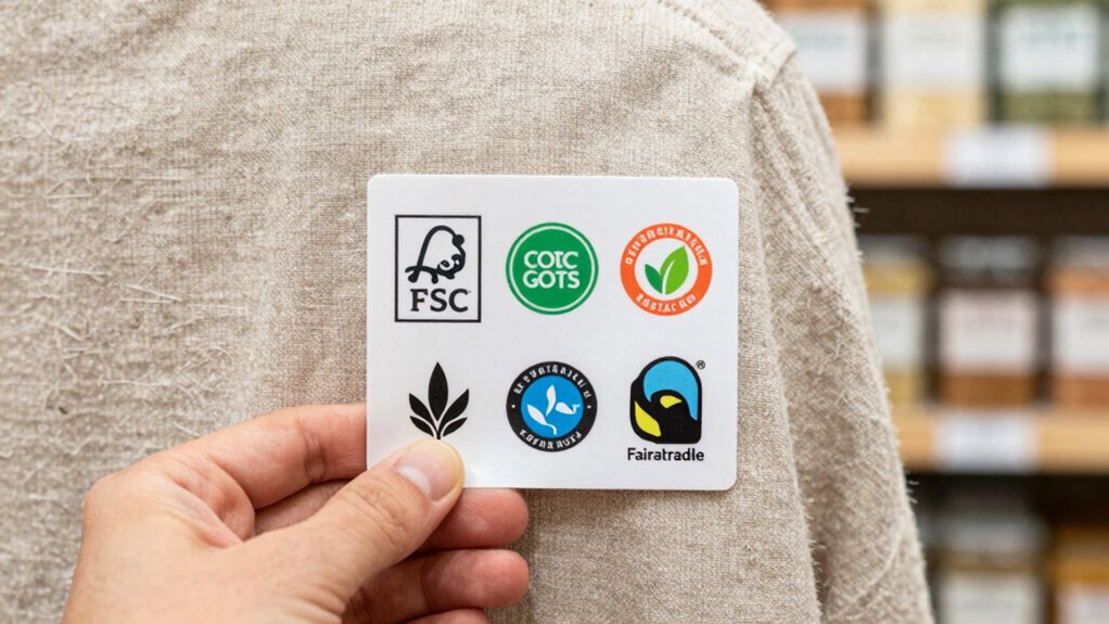 certified sustainable product labels