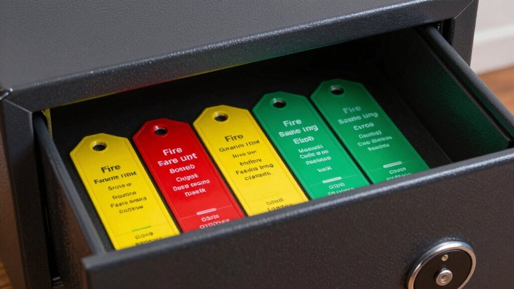 choose the appropriate fire rating