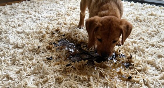 clean up pet messes quickly